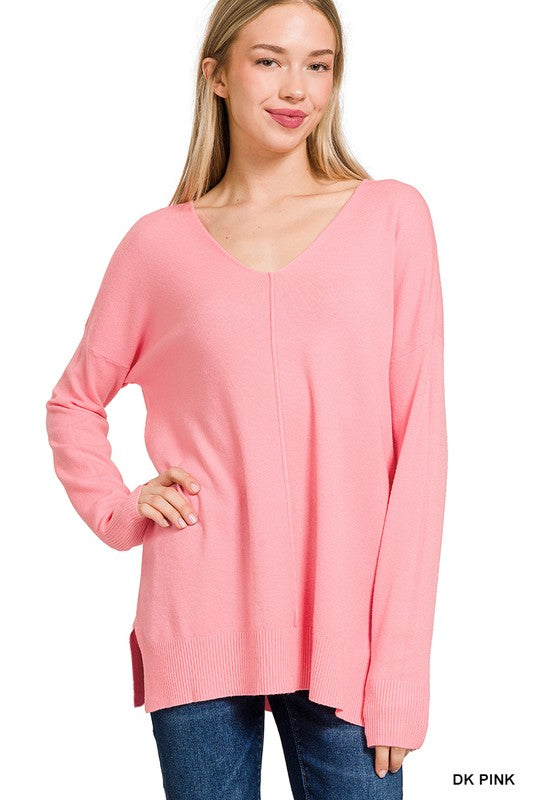 Light Pink Viscose Sweater