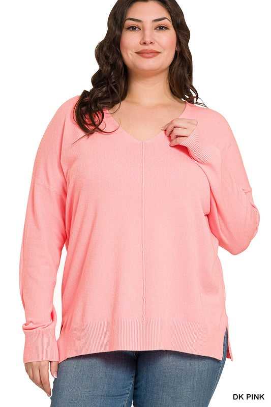 Light Pink Viscose Sweater