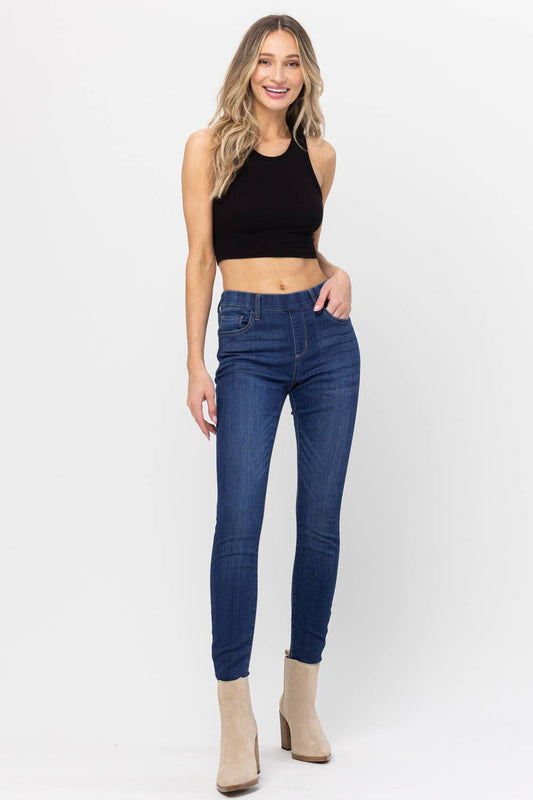 Dk. Denim Mid Rise Pull On Skinny