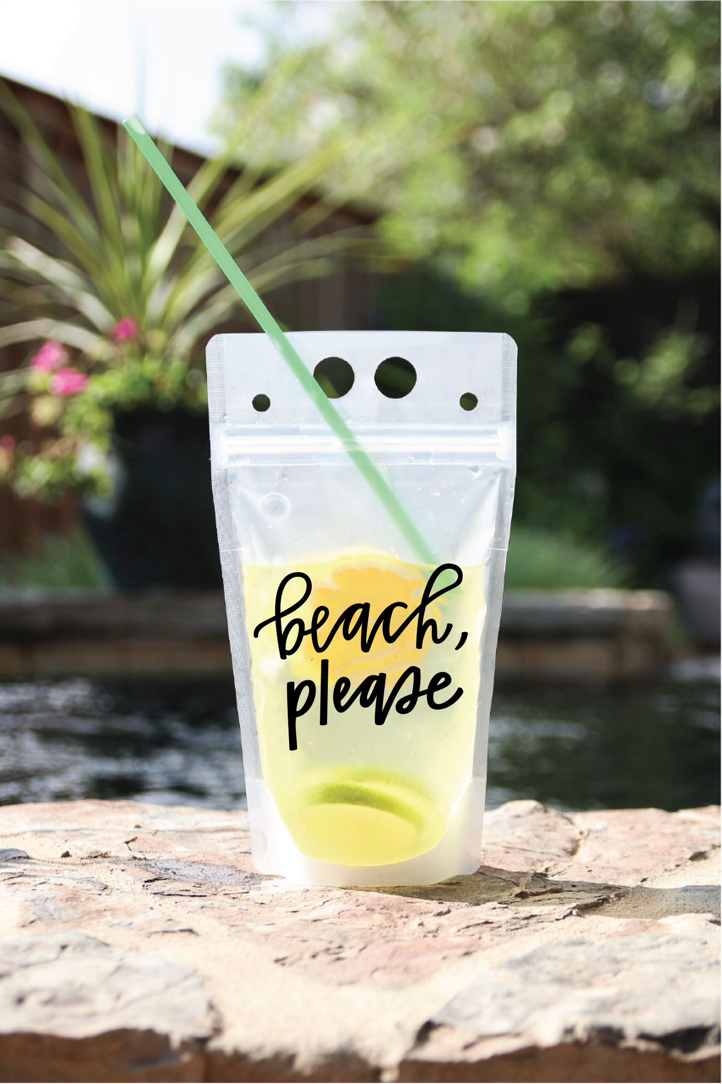 Beach, Please Drink Pouch