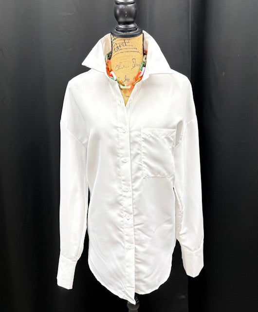 White Button Up Shirt