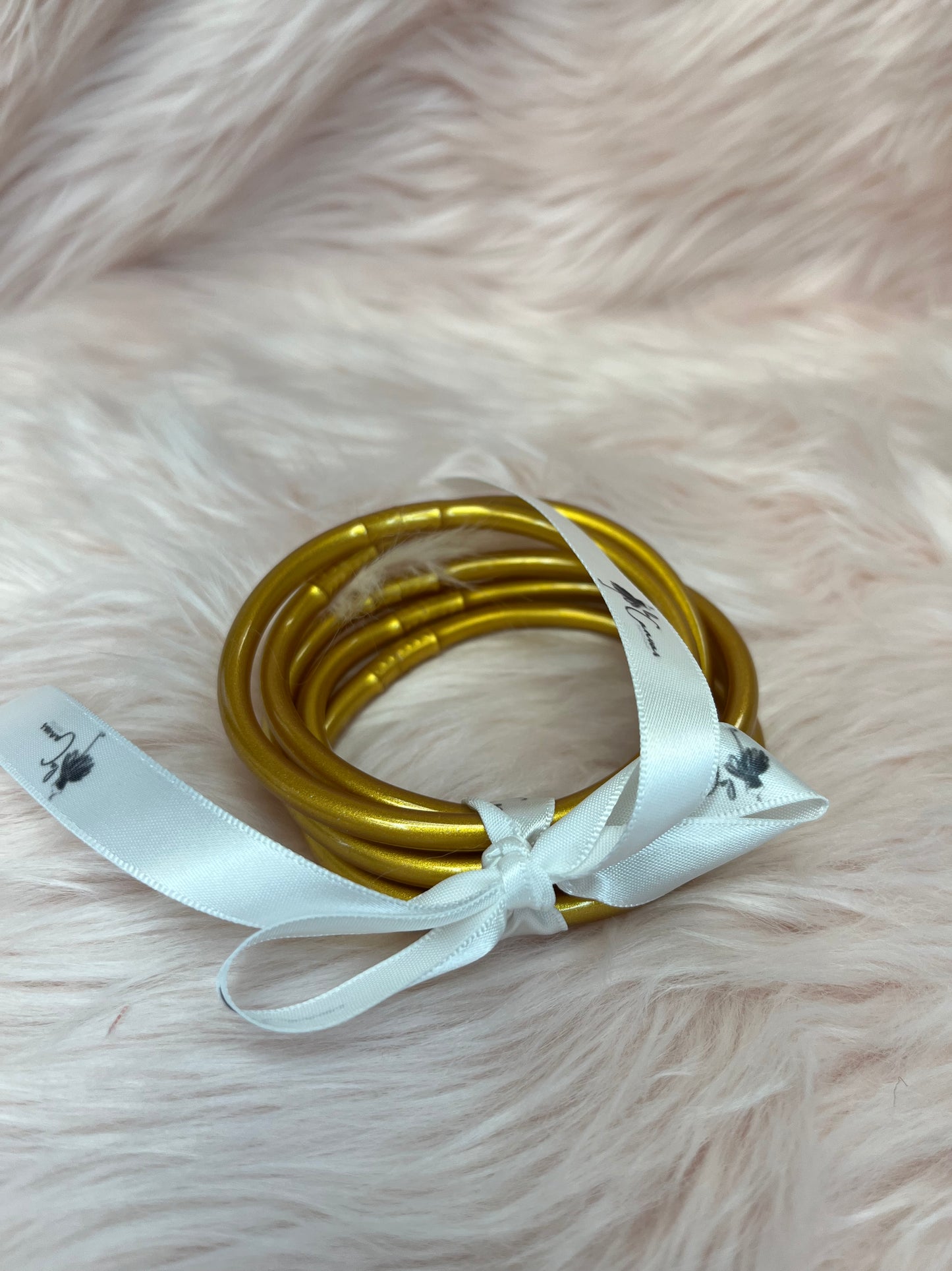 Jelly Gold Bangle Bracelets