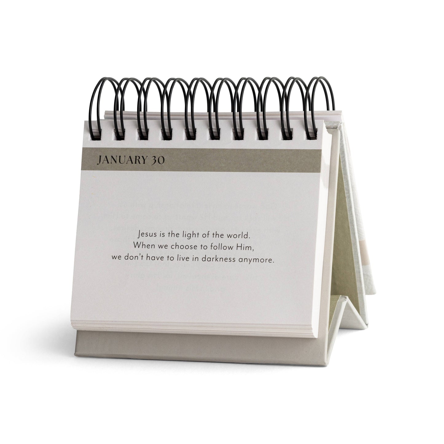 Go For It Inspirational Perpetual Calendar - Stationery Gift