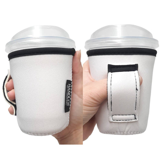 White Small & Medium Coffee Handler